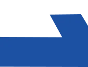 Blue geometric strip mobile