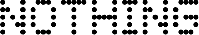 nothing logo